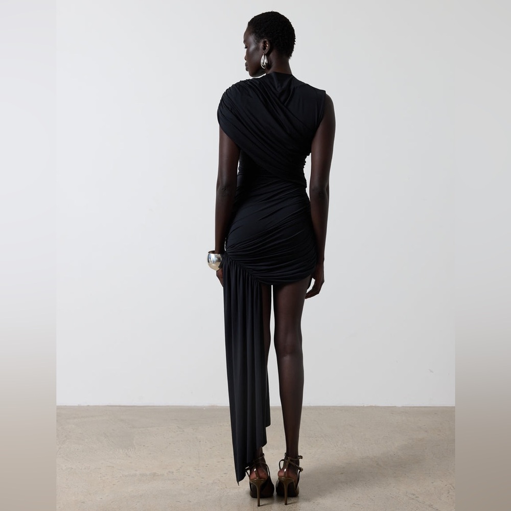 NEW: De La Vali Ravenna Mini Dress - US 4 - Black - Picture 3 of 4